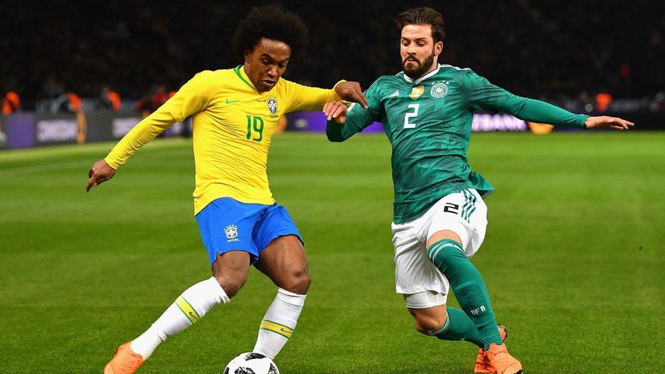 Peringkat FIFA Jelang Piala Dunia 2018: Jerman & Brazil Teratas