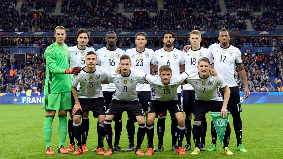 Profil Timnas Jerman di Piala Dunia 2018 Rusia