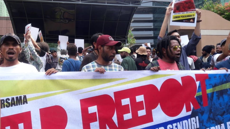 Mahasiswa Papua Tuntut Hak Menentukan Nasib Sendiri 