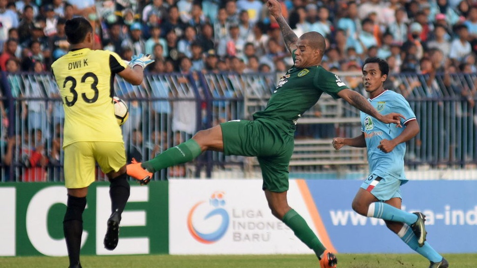 Hasil Persebaya vs Sriwijaya FC di Liga 1 Skor Babak Pertama 1-1