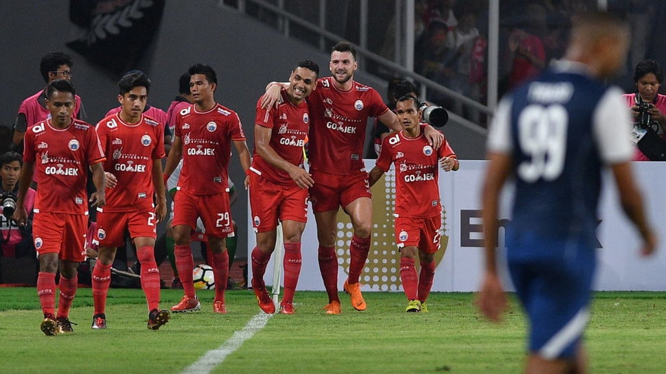 Hasil Persija vs Persib di GoJek Liga 1 2018 Skor Babak Pertama 1-0