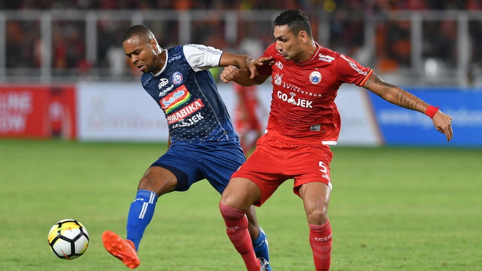 Fabiano Bawa Madura United Unggul 0-1 dari Persija di Babak Pertama