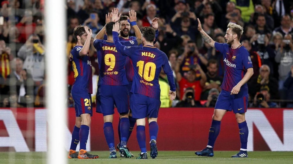 Hasil Barcelona vs Sevilla Skor 6-1, ke Semifinal Copa del Rey 2019