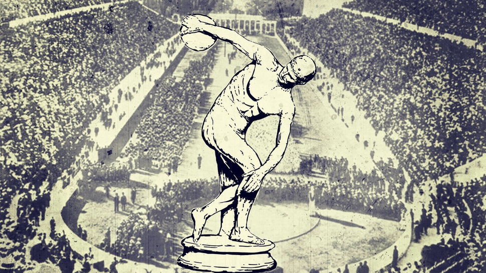 Sejarah Olimpiade Modern Pertama - Mozaik Tirto 