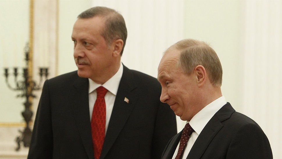 Putin Bertemu Erdogan di Rusia Bahas Penjualan Rudal ke Turki