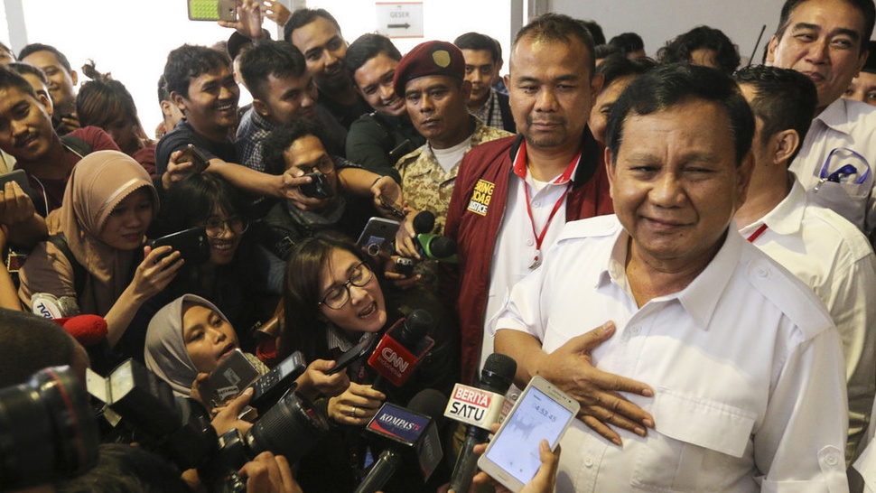 Politikus PDIP: Tak Bisa Sembrono Lawan Prabowo di Pilpres 2019