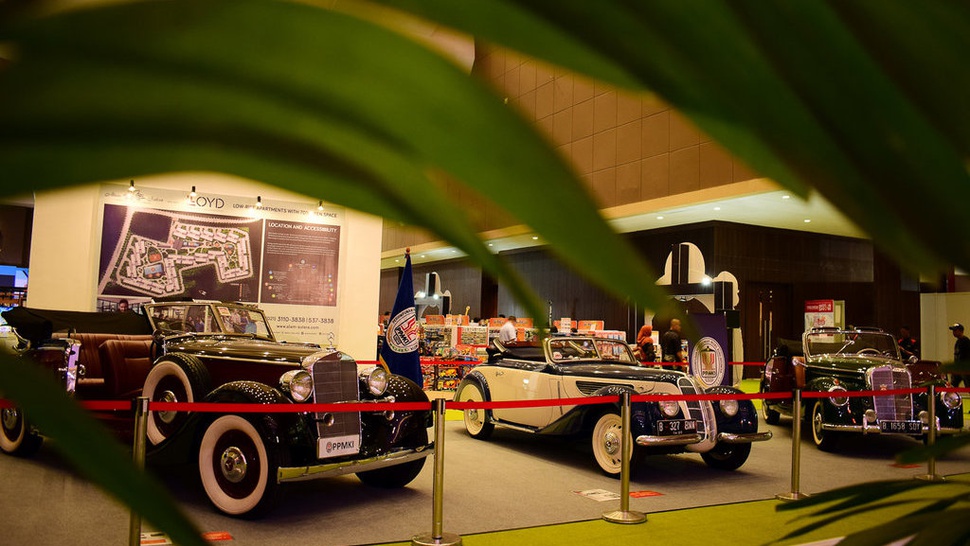 Thamrin City Gelar Pameran Mobil Langka untuk Galang Dana Amal