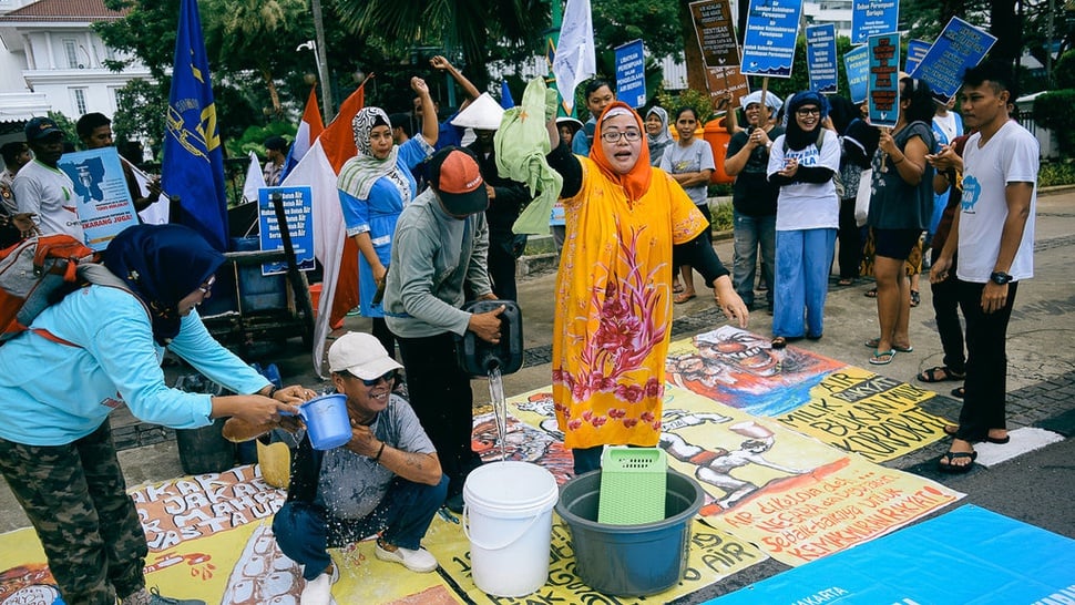 KPK dan BPK Diminta Kawal Penghentian Swastanisasi Air di Jakarta