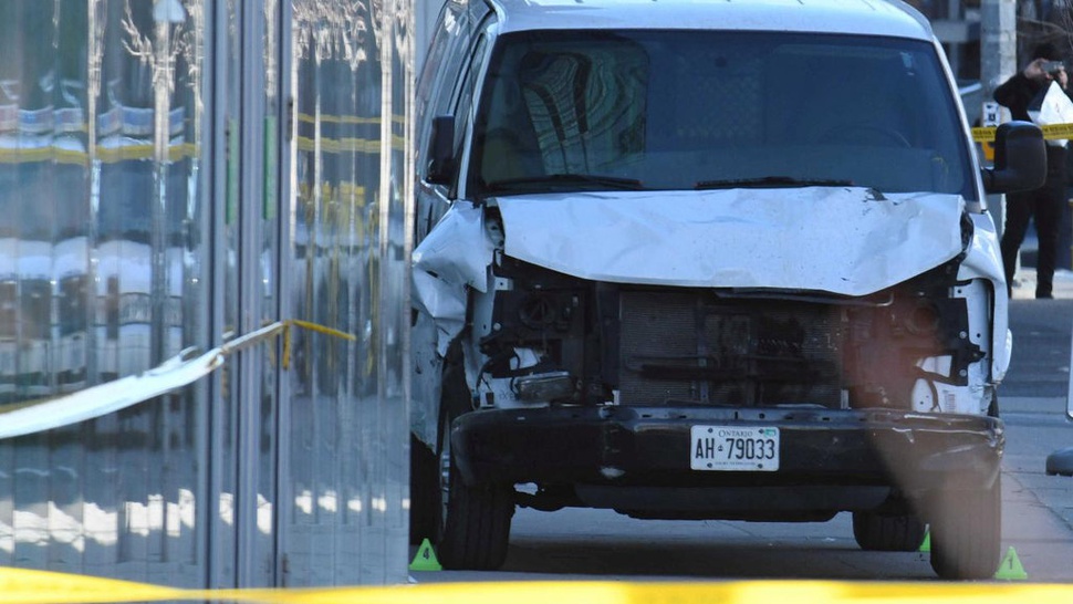 Serangan Mobil Van di Toronto Sebabkan 10 Orang Tewas dan 15 Luka