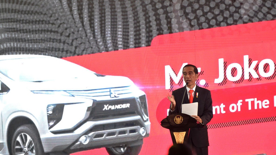 Mitsubishi Xpander Mulai Diekspor, Jokowi: Ini Lompatan Kemajuan