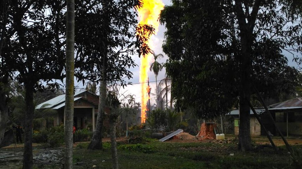 Kementerian ESDM Ikut Atasi Kebakaran Sumur Minyak di Aceh Timur