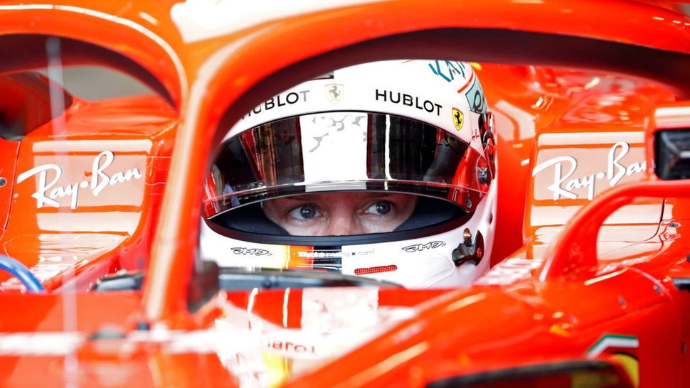 Hasil Kualifikasi F1 2018 GP Azerbaijan: Vettel Tiga Pole Beruntun