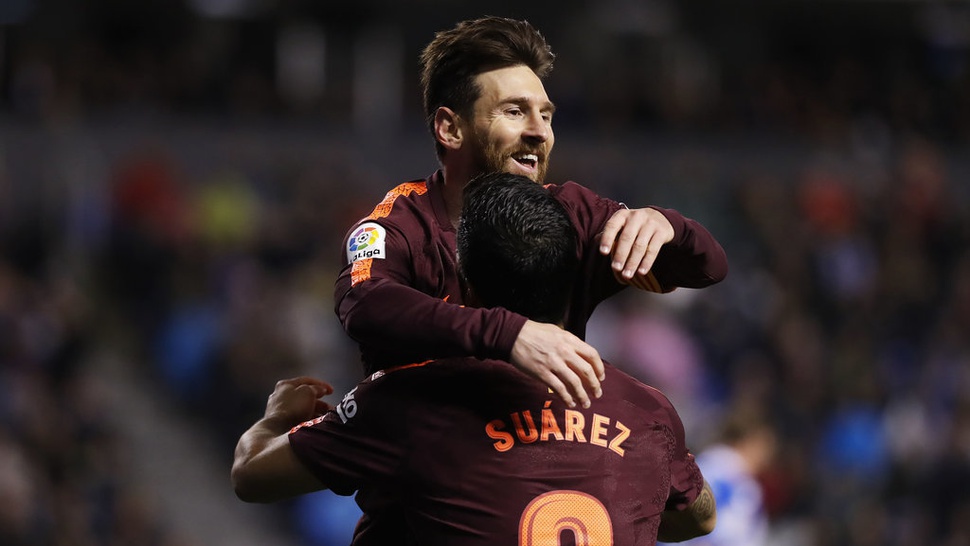 Prediksi Barcelona vs Eibar, Menunggu Gol Messi dan Suarez Lagi