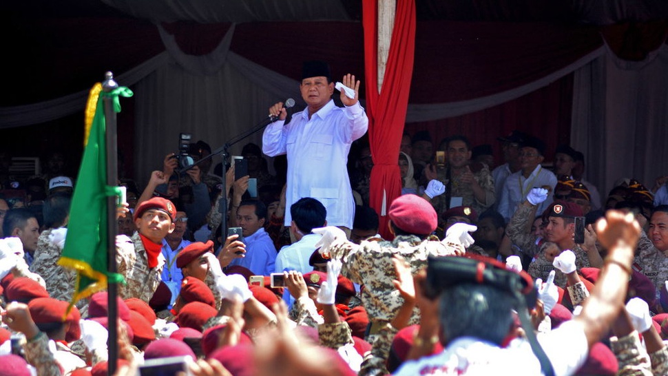 Elektabilitas Prabowo Jauh Melebihi Jokowi Menurut Survei INES