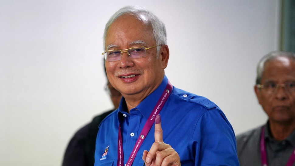 Najib Razak Tercatat di Penerbangan Menuju Bandara Halim Jakarta
