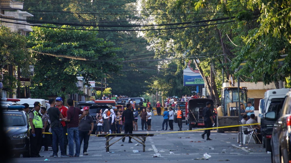 Jumlah Korban Bom Gereja Surabaya dan Sidoarjo Capai 21 Orang