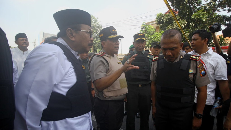 Teror Bom Surabaya, Gubernur Soekarwo: Jangan Takut pada Terorisme