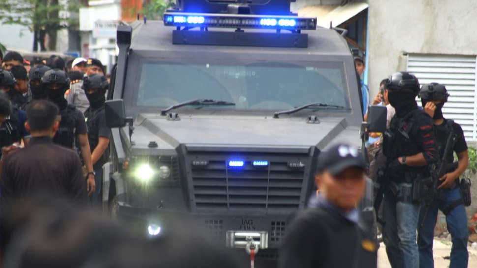 Densus 88 Tangkap Seorang Terduga Teroris di Palembang