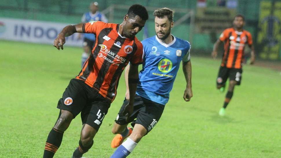 Hasil Liga 1, Skor Perseru vs Sriwijaya FC 0-0 di Babak Pertama