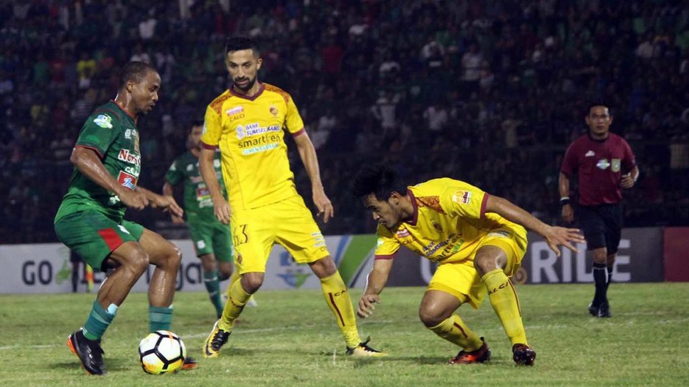 Hasil Perseru vs Sriwijaya FC Skor Akhir 1-0 di Liga 1