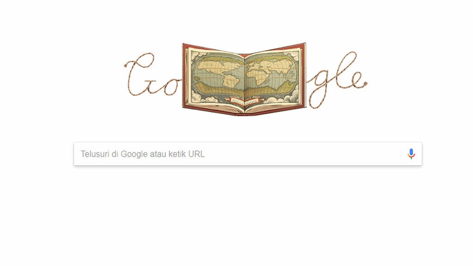 Abraham Ortelius Pembuat Atlas Jadi Google Doodle Hari Ini