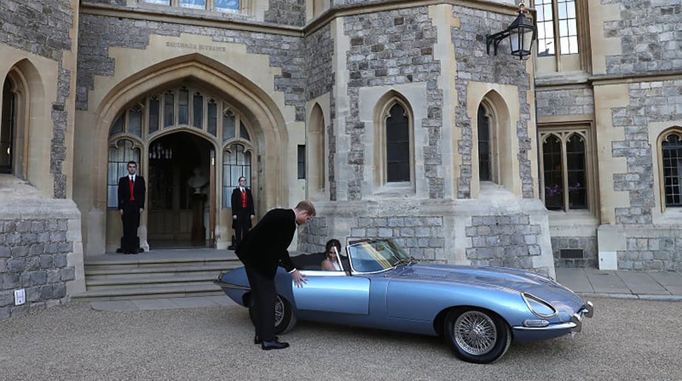 Jaguar E-Type, Mobil Klasik Pangeran Harry-Meghan di Royal Wedding