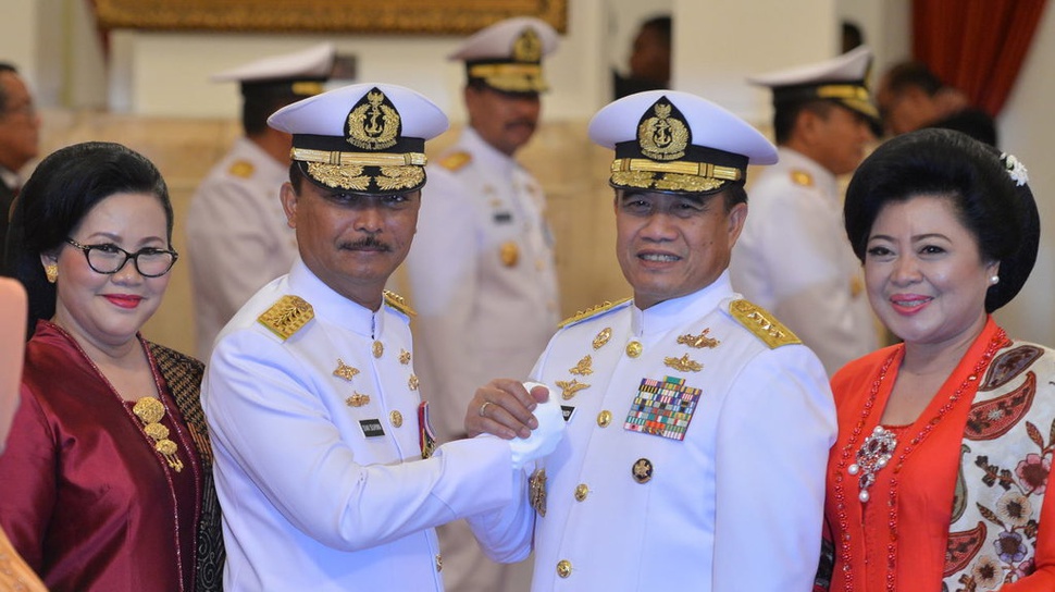 Panglima TNI Pimpin Sertijab KSAL Laksmana TNI Siwi Sukma Adji