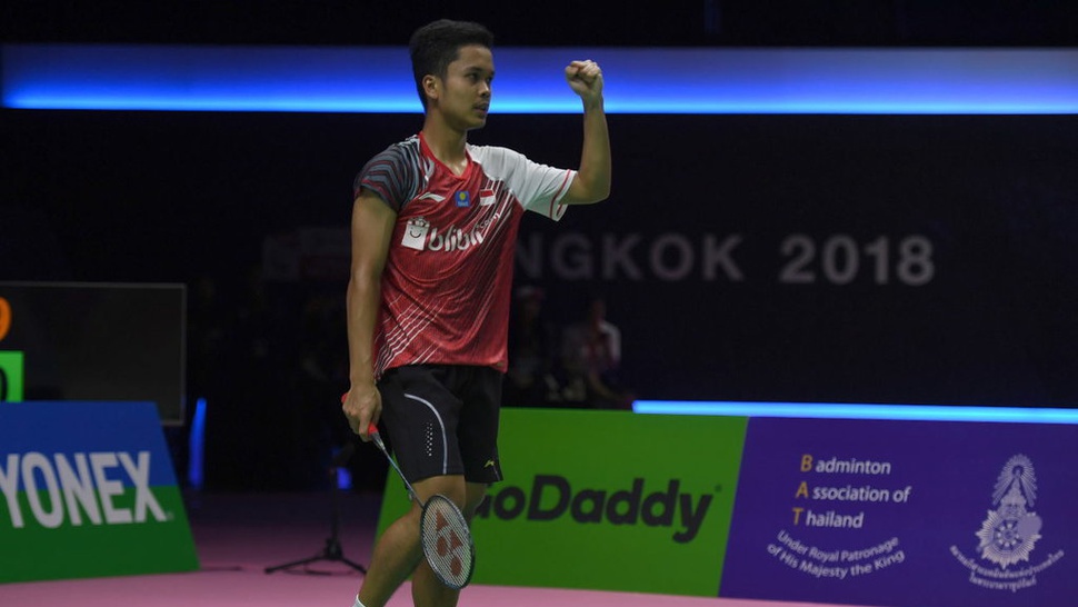 Hasil Indonesia Open 2018: Anthony Ginting Singkirkan Wakil Belanda