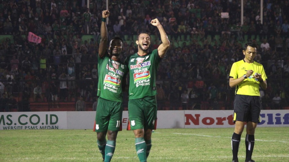 Hasil Liga 1 2018: PSMS vs Madura United Dihujani Enam Gol