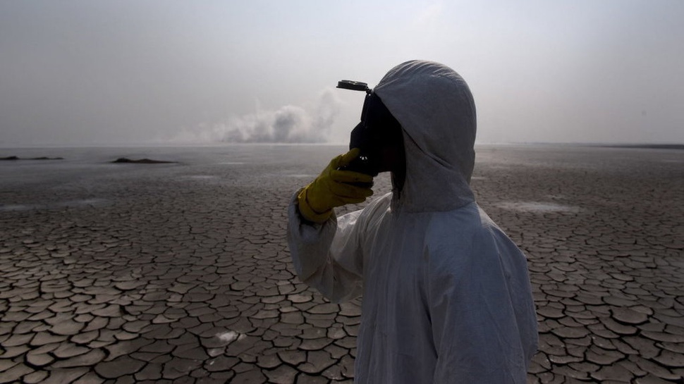 Semburan Lumpur Lapindo Jadi Bencana Metana Terbesar di Bumi