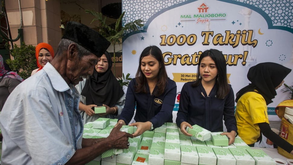 Lokasi Takjil Gratis Ramadhan 2025 di Jogja dan Jakarta