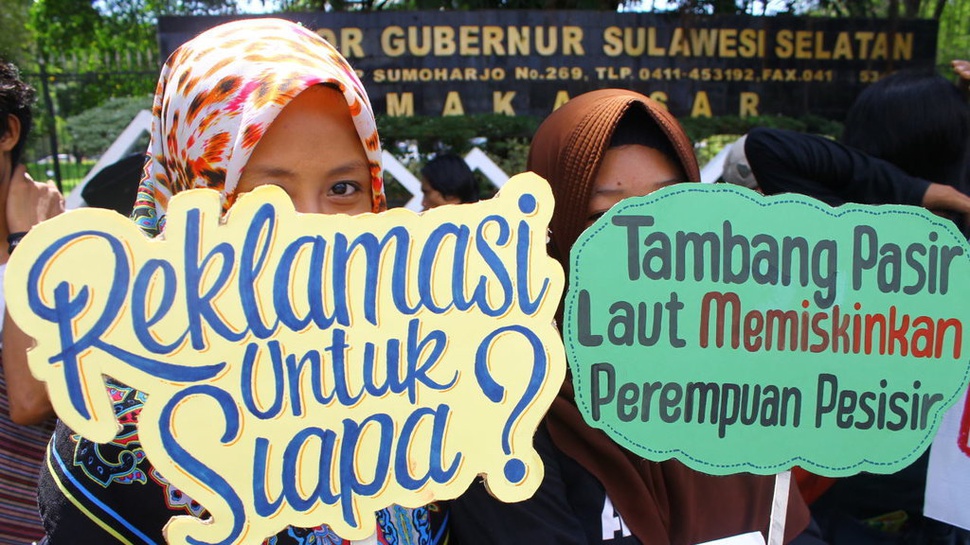 Duduk Perkara Penangkapan Nelayan Makassar Penolak Tambang