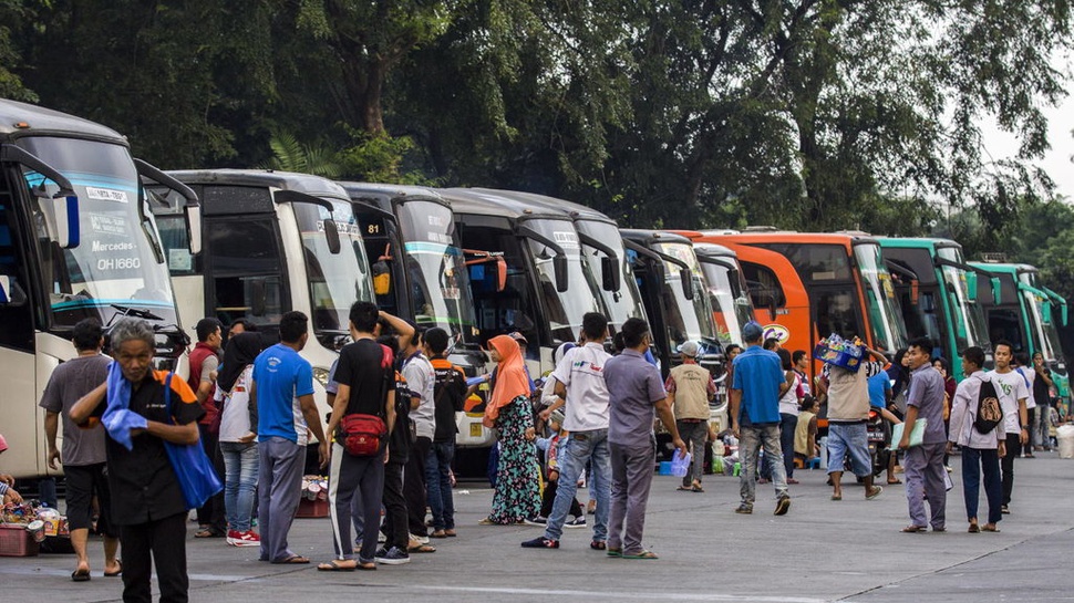 Puncak Arus Balik Lebaran Terminal Kampung Rambutan Diprediksi H+4