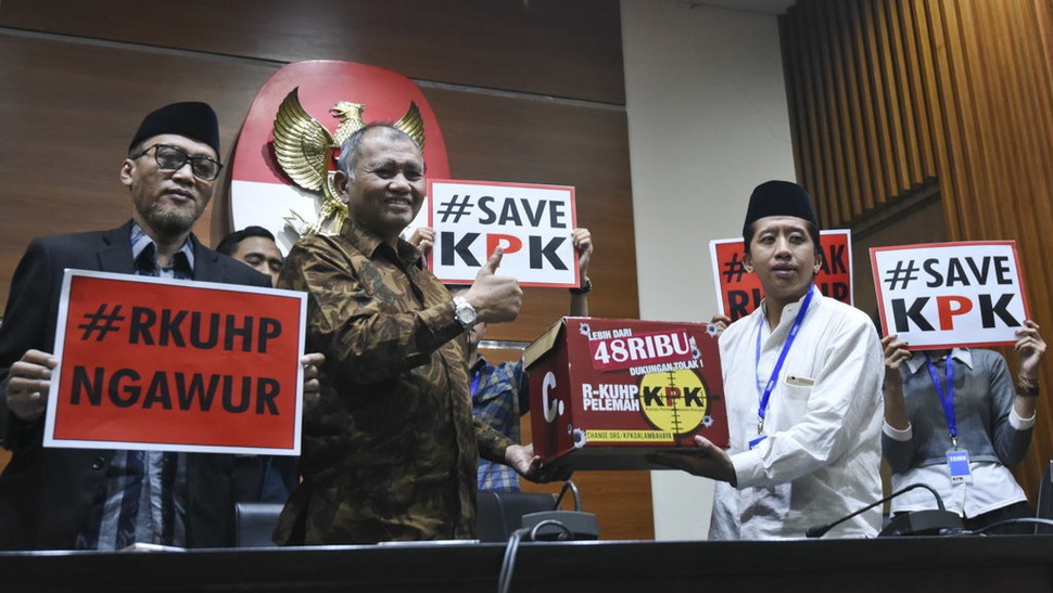 Isi Pertemuan Jokowi dan KPK Soal Masuknya Pasal Tipikor di RKUHP 
