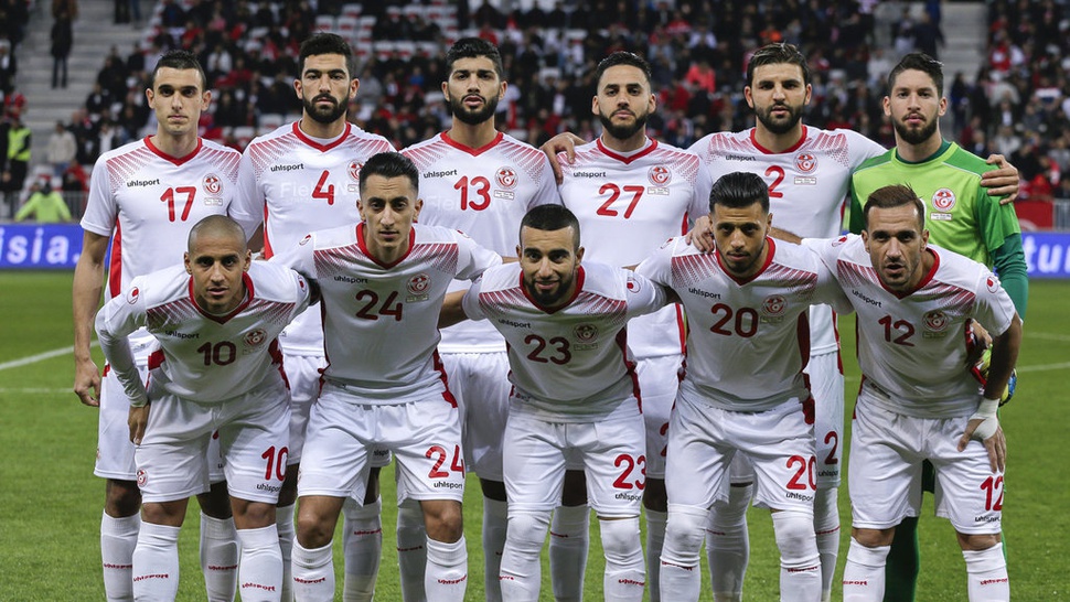 Profil Timnas Tunisia di Piala Dunia 2018 Rusia