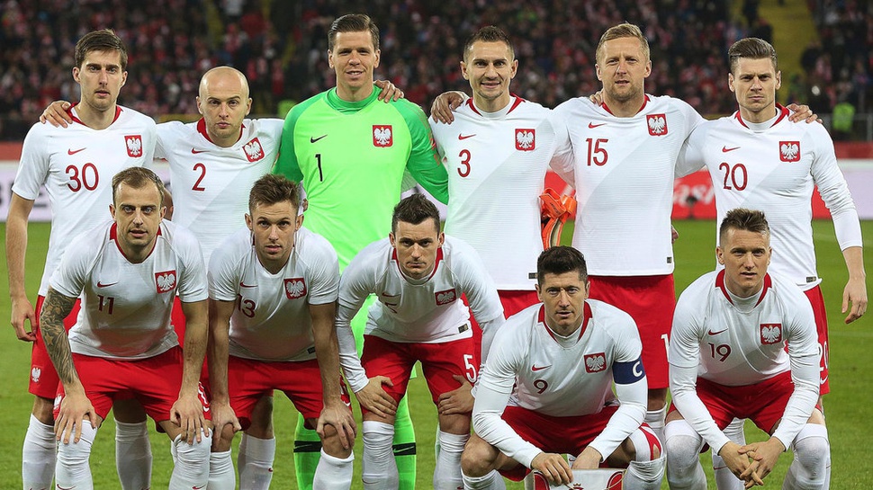 Daftar Pemain Timnas Polandia di Piala Dunia 2018