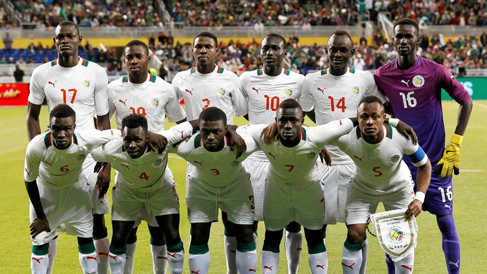 Profil Timnas Senegal di Piala Dunia 2018 Rusia