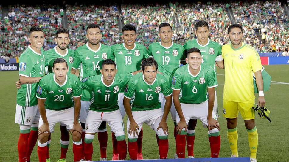 Daftar Pemain Meksiko di Piala Dunia 2018, Andalkan Chicharito