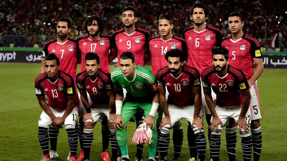 Profil Timnas Mesir di Piala Dunia 2018 Rusia