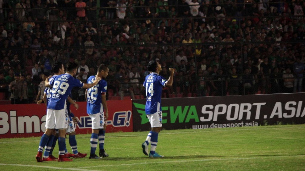 Hasil Persib Kontra PSKC di Piala Indonesia 2018, Skor Akhir 2-1