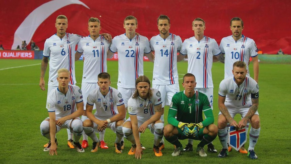 Profil Timnas Islandia di Piala Dunia 2018 Rusia