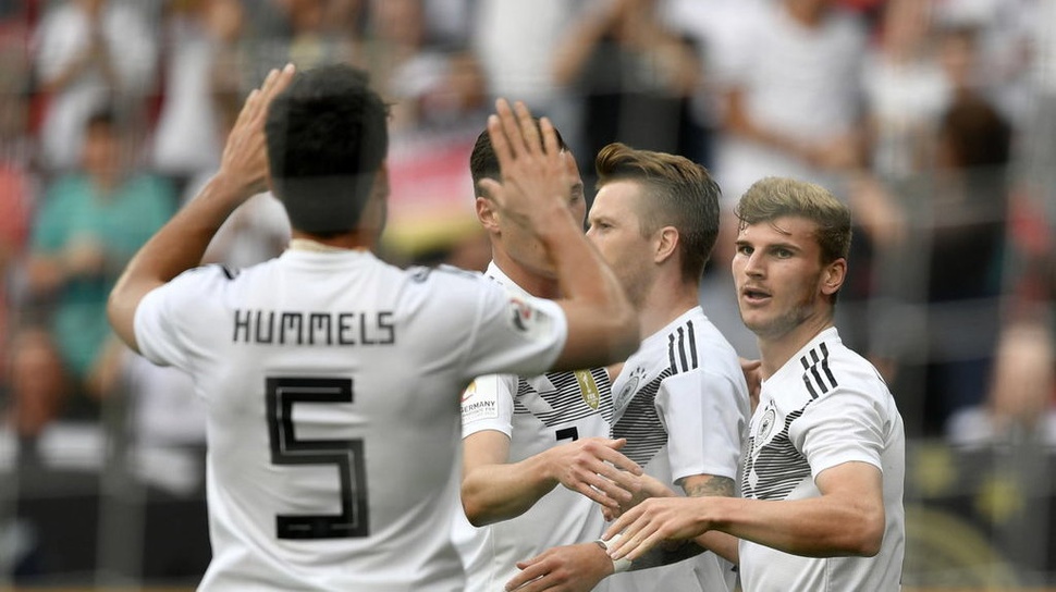 Kombinasi Muka Lama dan Muka Baru Jerman di Piala Dunia 2018