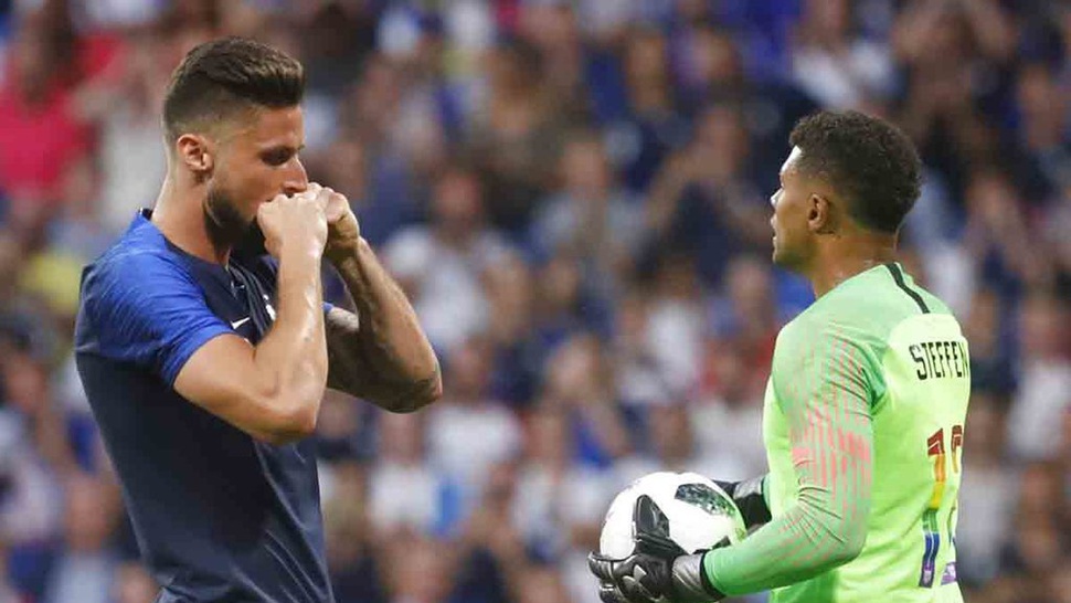 Perancis Juara Piala Dunia 2018: Apa Saja yang Dilakukan Giroud?