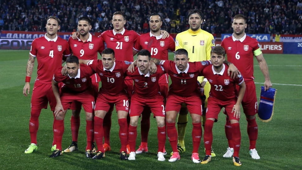 Live Serbia vs Kosta Rika di Grup E Piala Dunia 2018
