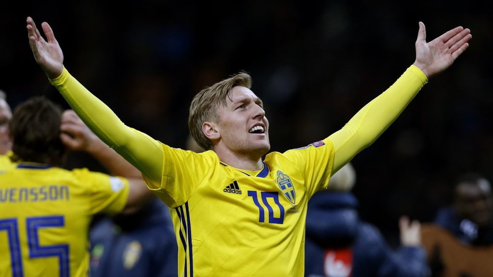 Piala Dunia 2018, Wajah Baru Swedia Setelah Era Ibrahimovic