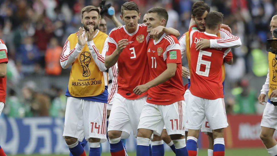 Klasemen Terbaru Grup A Piala Dunia 2018: Rusia & Uruguay Bersaing
