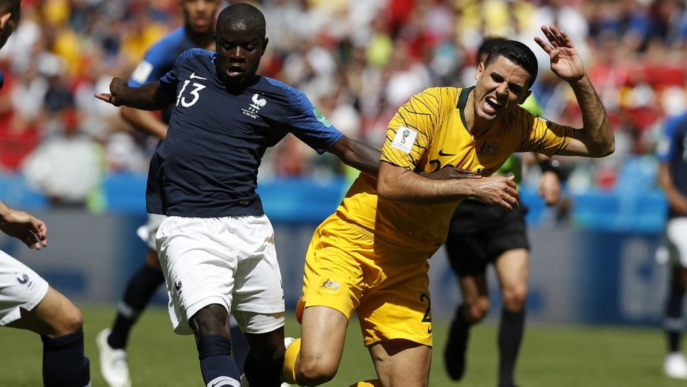 Pemain Kunci Perancis vs Kroasia: N'Golo Kante di Piala Dunia 2018