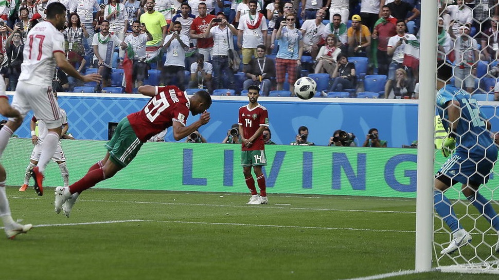 Hasil Maroko vs Iran Skor Akhir 0-1 di Grup B Piala Dunia