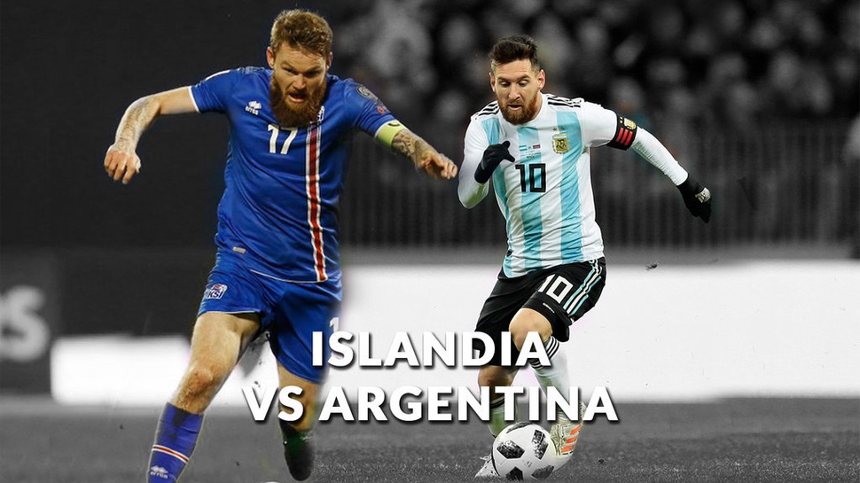 Data dan Fakta Argentina vs Islandia di Piala Dunia 2018