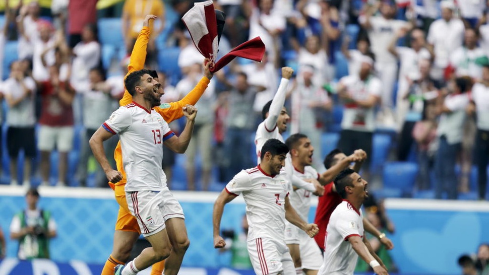 Klasemen Piala Dunia 2018 Grup B, Iran di Puncak
